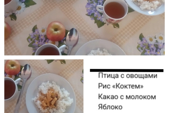 Питание в школьной столовой